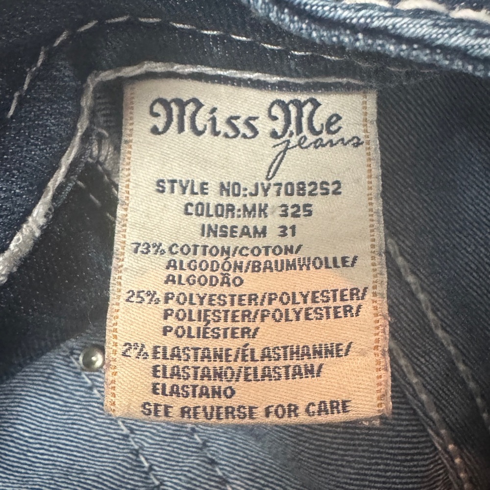 Vintage Miss Me Women’s Jeans - Picture 4 of 7